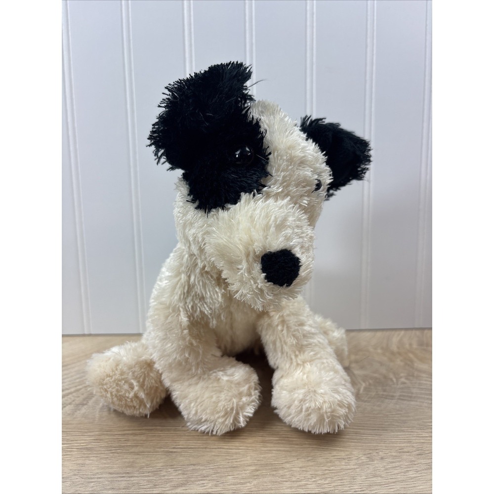 CLUB LIBBY LU Pooch Parlor Y2K White Plush Puppy Dog with Mini Diva Bean Bag Toy